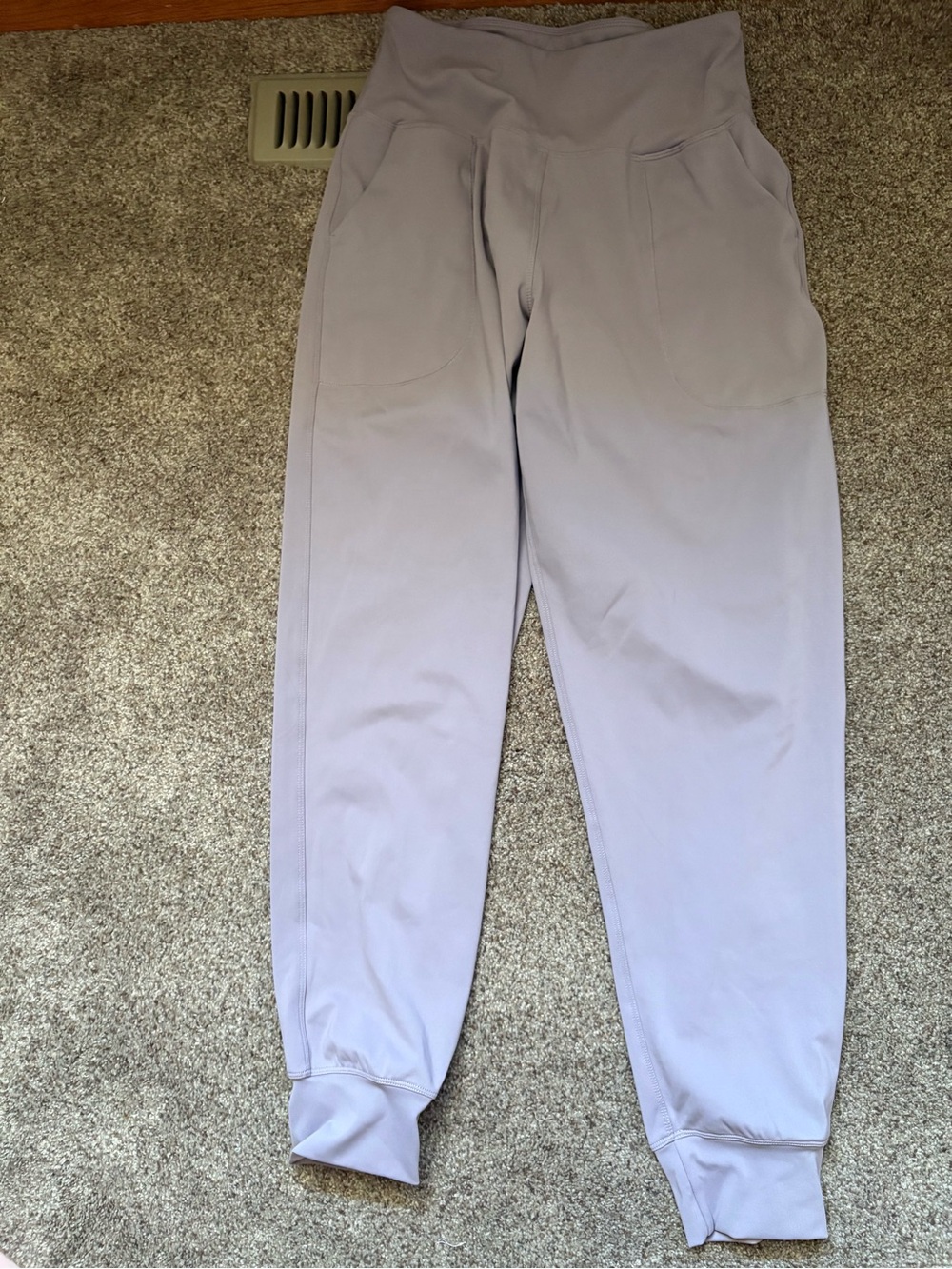 Women’s Light Lavender Jogger Pants - Comfortable Casual Wear
